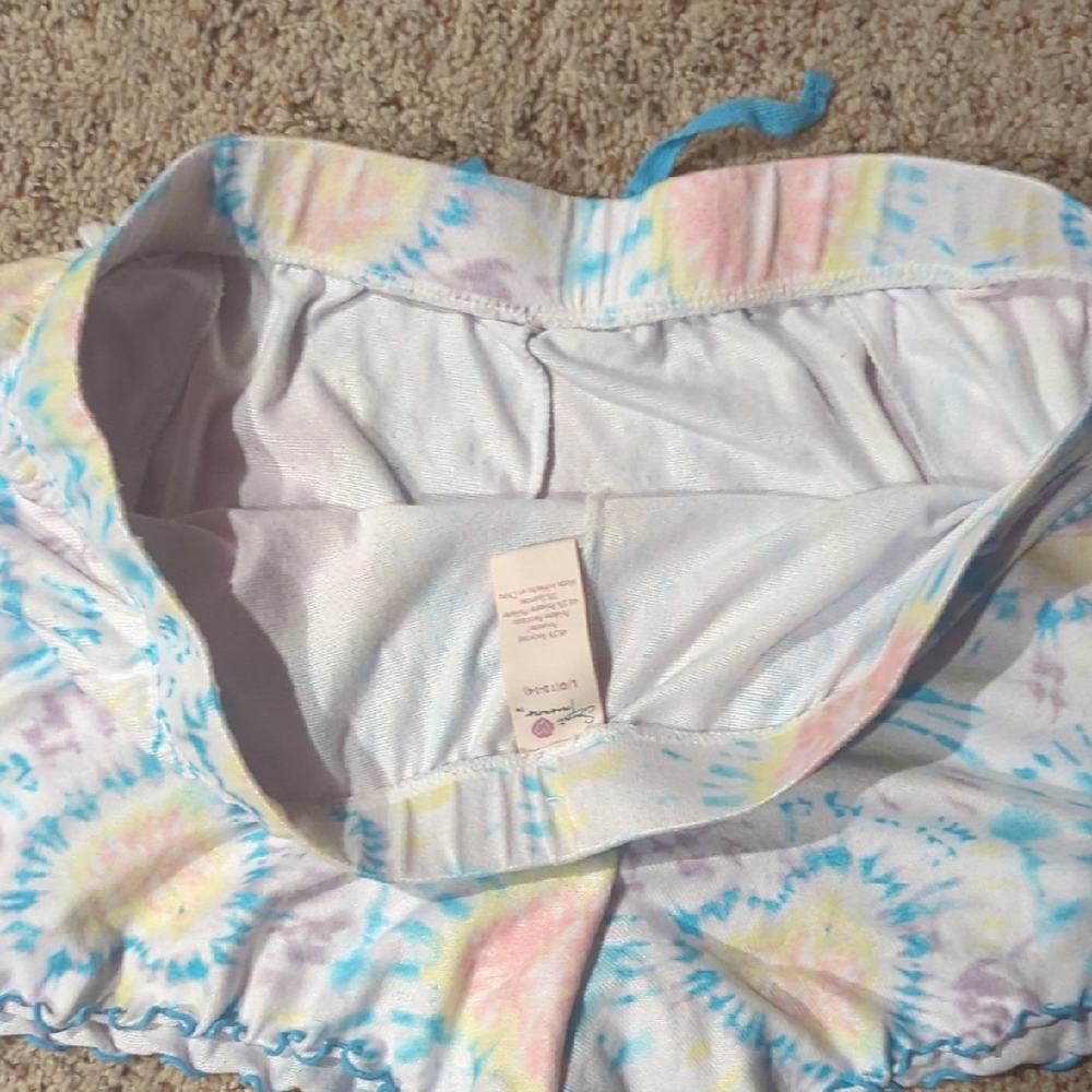 Colorful Tie-Dye Shorts - Picture 7 of 8